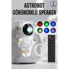 Dolapmix Astronot Görünümlü Projeksiyon Speaker Taşınabilir