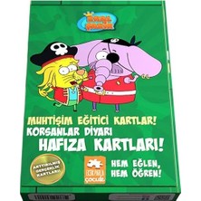 Blueb Muhtişim Eğitici Kartlar! - Korsanlar Diyarı Hafıza Kartları!