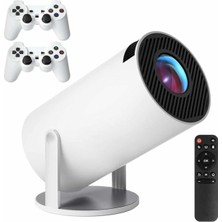 Dolapmix 4K Wireless Çift Kollu Kumandalı Oyun Projeksiyonu Retro Video Oyunu Yeni Nesil