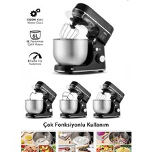 Veraura Lifestyle Sinbo Standlı Mikser - Siyah Renk - 12 Litre Hazne