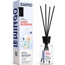 Veraura Lifestyle Snow Blossoms Bambu Çubuklu Oda Kokusu - 110 ml - Cam Şişe