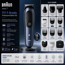 Braun Hepsi Bir Arada Series 7, 11’i 1 Arada Tıraş Kiti, Problade, Autosense, AIO7540