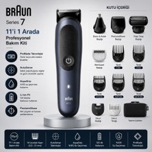 Braun Hepsi Bir Arada Series 7, 11’i 1 Arada Tıraş Kiti, Problade, Autosense, AIO7540