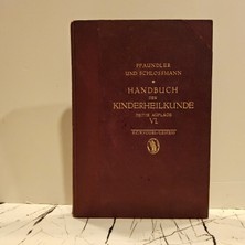 Handbuch Der Kınderheılkunde Eın Buch Für Den Praktıschen Arzt Vı. ( 2.el Kitap )