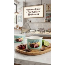 Edecup ve Ambalaj Karton Dondurma Kasesi 100CC(1000 Adet)