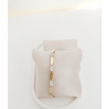 Değişik Aksesuar cm Premium Vip 14K Kuyumcu Model Bileklik
