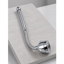 AKM Ayarlanabilir Musluk Başlığı Esnek Spiral Hortumlu Lavabo Uzatma Aparatı