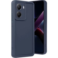 AKM Newface Xiaomi Poco X7 Pro Viera Silikon - Lacivert