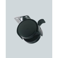 AKM 4’lü Kilitli Tekerlek Ayak 4 cm Sessiz ve Dayanıklı