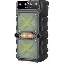 AKM Taşınabilir Kablosuz Bluetooth Hoparlör Uzun Pil Ömrü LED Işıklı Yeni Nesil