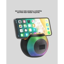 AKM Rgb Işıklı Taşınabilir Kablosuz Bluetooth Hoparlör Yeni Nesil