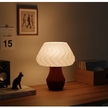 Clavo Design Mantar Tasarım Rgb Masa Lambası