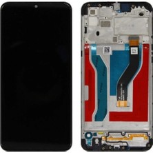 AKM Samsung A10S Dokunmatik Ekran Siyah Çıtalı (Servis