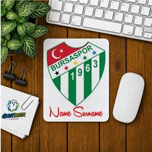 Ghostbastır Design Kişiye Özel Bursaspor Baskılı Oyuncu Mousepad 0147