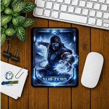 Ghostbastır Design Mortal Kombat Sub Zero Baskılı Oyuncu Mousepad 0191