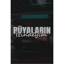 Tech Butiq Motor Cam Sticker 20X6 cm Gri