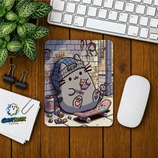 Ghostbastır Design Pusheen Baskılı Oyuncu Mousepad 0245