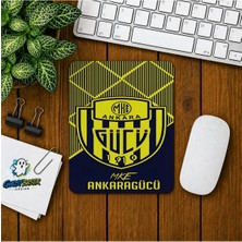 Ghostbastır Design Ankaragücü Spor Baskılı Oyuncu Mousepad 012