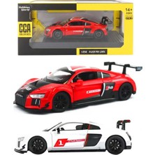 Cca Model Araba 68262CCN-12 Audi R8 Lms Metal Açılır Kapı Işıklı 1:24