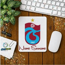 Ghostbastır Design Kişiye Özel Bordo Mavi Baskılı Oyuncu Mousepad 0172