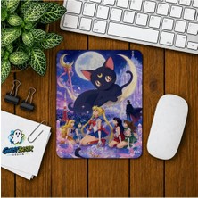 Ghostbastır Design Sailormoon Baskılı Oyuncu Mousepad 0268