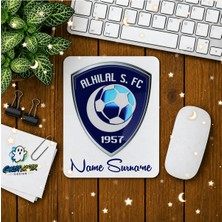 Ghostbastır Design Kişiye Özel Al Hilal F.c. Baskılı Oyuncu Mousepad 0141