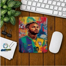 Ghostbastır Design Neymar Jr. Baskılı Oyuncu Mousepad 0213