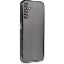 Homestead Newface Samsung Galaxy A14 4g Kılıf Razer Lensli Silikon - Siyah