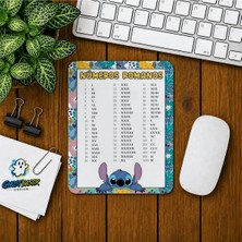Ghostbastır Design Stitch Roma Rakamları Baskılı Oyuncu Mousepad 0287