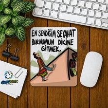 Ghostbastır Design Burnunun Diki Baskılı Oyuncu Mousepad 042