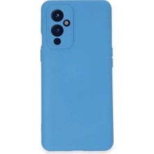 Homestead Newface One Plus 9 Kılıf Nano Içi Kadife Silikon - Mavi