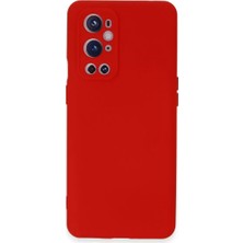 Homestead Newface One Plus 9 Pro Kılıf Nano Içi Kadife Silikon - Kırmızı