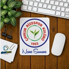 Ghostbastır Design Kişiye Özel Rizespor Baskılı Oyuncu Mousepad 0165