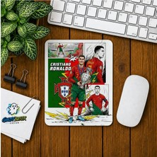 Ghostbastır Design Ronaldo Baskılı Oyuncu Mousepad 0261
