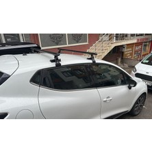 Kml34tuning55 Renault Clio V 2020-2026 Siyah Renk Orjinal Tip  Oluksuz Tip Port Bagaj Tavan Çıtası Ara Atkı Barı