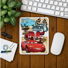 Ghostbastır Design Cars Mcqueen Baskılı Oyuncu Mousepad 050