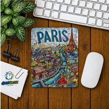 Ghostbastır Design Paris Baskılı Oyuncu Mousepad 0222
