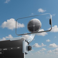 Skygo Tesla Araba ile Uyumlu ve Multimedia Ekranlı Arabalar ile Uyumlu Mag Screen Için Universal Araç Için Akıllı Telefon Tutucusu | SU7Y