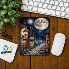 Ghostbastır Design Dolunay Baskılı Oyuncu Mousepad 061