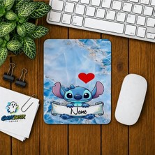 Ghostbastır Design Kişiye Özel Stitch Baskılı Oyuncu Mousepad 0169