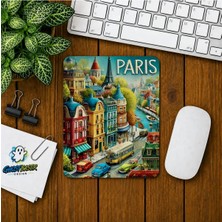 Ghostbastır Design Paris Baskılı Oyuncu Mousepad 0221