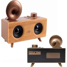 Lotus Store 1606 Nostaljik Radyo Bluetooth Bağlantılı Şarjlı Yüksek Ses Kaliteli Yeni Nesil