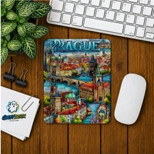 Ghostbastır Design Prag Baskılı Oyuncu Mousepad 0244