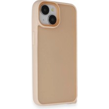 Homestead Newface Apple iPhone 14 Kılıf Elegant Kapak - Pudra