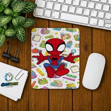 Ghostbastır Design Örümcek Adam Baskılı Oyuncu Mousepad 0216