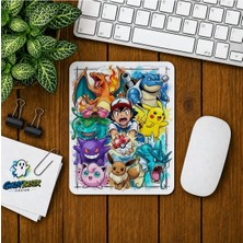 Ghostbastır Design Pokemon Baskılı Oyuncu Mousepad 0241
