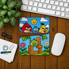 Ghostbastır Design Angry Birds Baskılı Oyuncu Mousepad 009