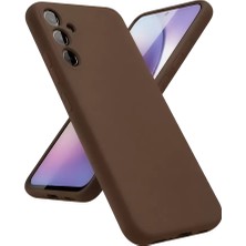 Homestead Newface Samsung Galaxy A24 4g Kılıf First Silikon - Kahverengi