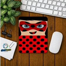 Ghostbastır Design Lady Bug Baskılı Oyuncu Mousepad 0176