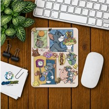 Ghostbastır Design Tom ve Jerry Baskılı Oyuncu Mousepad 0327